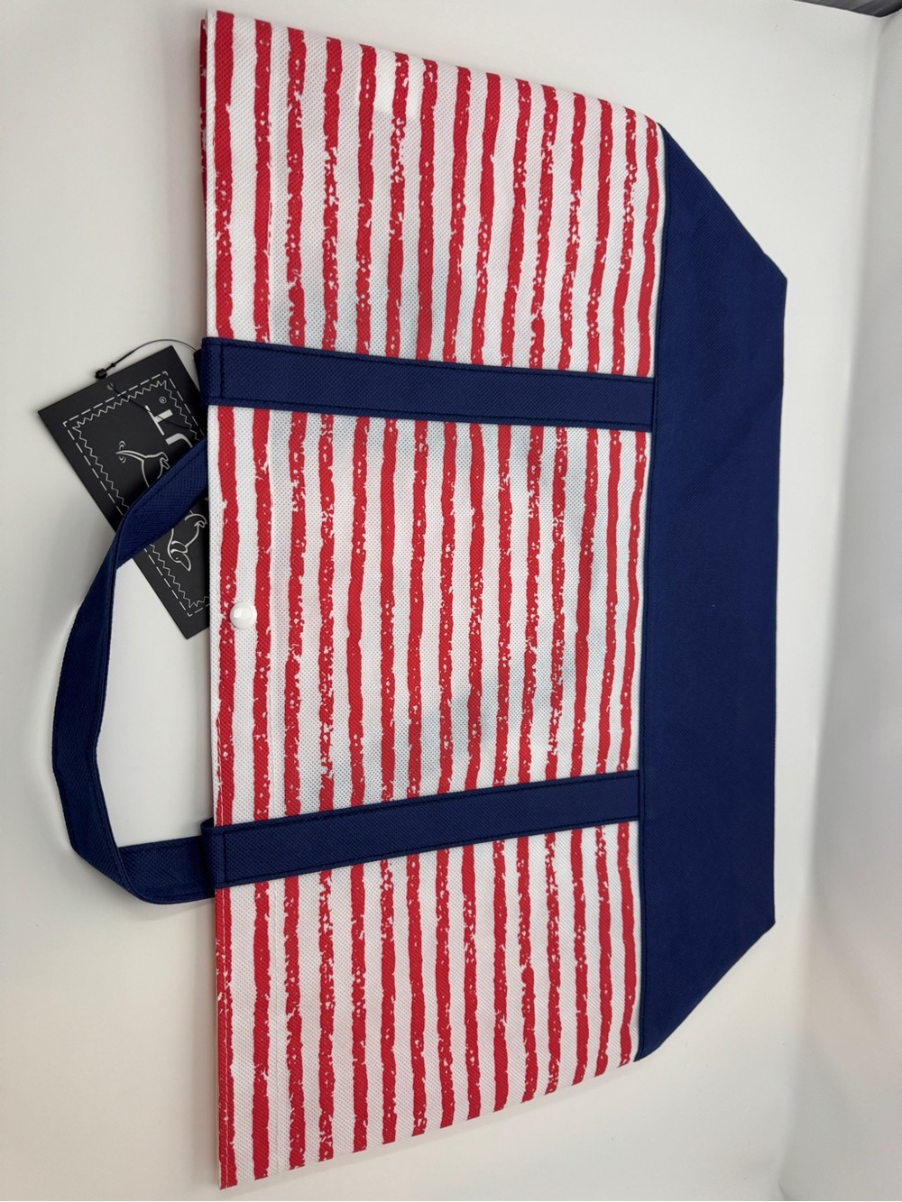 Scout Red & Navy Striped Tote Bag NWT - Picture 3 of 4